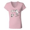 Women’s Jersey V-Neck Tee Thumbnail