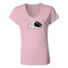 Women’s Jersey V-Neck Tee Thumbnail