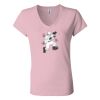 Women’s Jersey V-Neck Tee Thumbnail