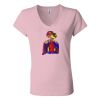 Women’s Jersey V-Neck Tee Thumbnail