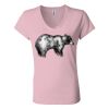 Women’s Jersey V-Neck Tee Thumbnail
