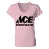 Women’s Jersey V-Neck Tee Thumbnail