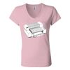 Women’s Jersey V-Neck Tee Thumbnail