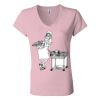 Women’s Jersey V-Neck Tee Thumbnail