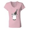 Women’s Jersey V-Neck Tee Thumbnail
