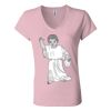 Women’s Jersey V-Neck Tee Thumbnail