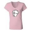 Women’s Jersey V-Neck Tee Thumbnail