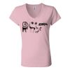 Women’s Jersey V-Neck Tee Thumbnail