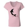 Women’s Jersey V-Neck Tee Thumbnail