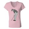 Women’s Jersey V-Neck Tee Thumbnail