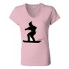 Women’s Jersey V-Neck Tee Thumbnail