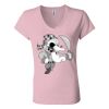 Women’s Jersey V-Neck Tee Thumbnail