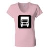 Women’s Jersey V-Neck Tee Thumbnail