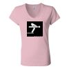 Women’s Jersey V-Neck Tee Thumbnail