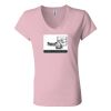 Women’s Jersey V-Neck Tee Thumbnail