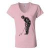 Women’s Jersey V-Neck Tee Thumbnail