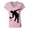 Women’s Jersey V-Neck Tee Thumbnail