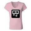 Women’s Jersey V-Neck Tee Thumbnail