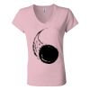 Women’s Jersey V-Neck Tee Thumbnail