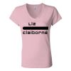 Women’s Jersey V-Neck Tee Thumbnail