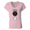 Women’s Jersey V-Neck Tee Thumbnail