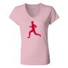 Women’s Jersey V-Neck Tee Thumbnail
