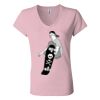 Women’s Jersey V-Neck Tee Thumbnail