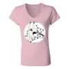 Women’s Jersey V-Neck Tee Thumbnail