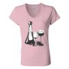 Women’s Jersey V-Neck Tee Thumbnail