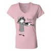 Women’s Jersey V-Neck Tee Thumbnail