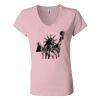 Women’s Jersey V-Neck Tee Thumbnail