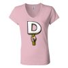 Women’s Jersey V-Neck Tee Thumbnail