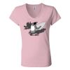 Women’s Jersey V-Neck Tee Thumbnail