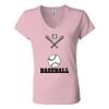 Women’s Jersey V-Neck Tee Thumbnail