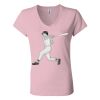 Women’s Jersey V-Neck Tee Thumbnail