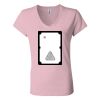 Women’s Jersey V-Neck Tee Thumbnail