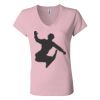 Women’s Jersey V-Neck Tee Thumbnail