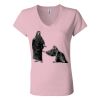 Women’s Jersey V-Neck Tee Thumbnail
