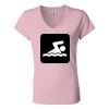 Women’s Jersey V-Neck Tee Thumbnail
