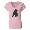 Women’s Jersey V-Neck Tee Thumbnail