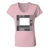 Women’s Jersey V-Neck Tee Thumbnail