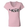 Women’s Jersey V-Neck Tee Thumbnail