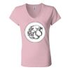 Women’s Jersey V-Neck Tee Thumbnail