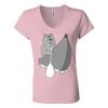 Women’s Jersey V-Neck Tee Thumbnail