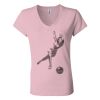 Women’s Jersey V-Neck Tee Thumbnail