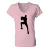 Women’s Jersey V-Neck Tee Thumbnail