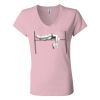 Women’s Jersey V-Neck Tee Thumbnail
