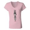 Women’s Jersey V-Neck Tee Thumbnail