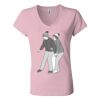 Women’s Jersey V-Neck Tee Thumbnail