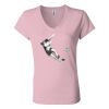 Women’s Jersey V-Neck Tee Thumbnail